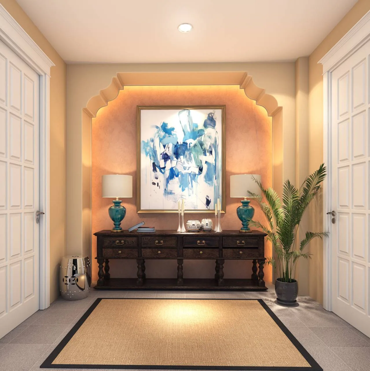 ภาพออกแบบ 3D บ้านตัวอย่าง Ampio พัทยา ภาพที่ 8