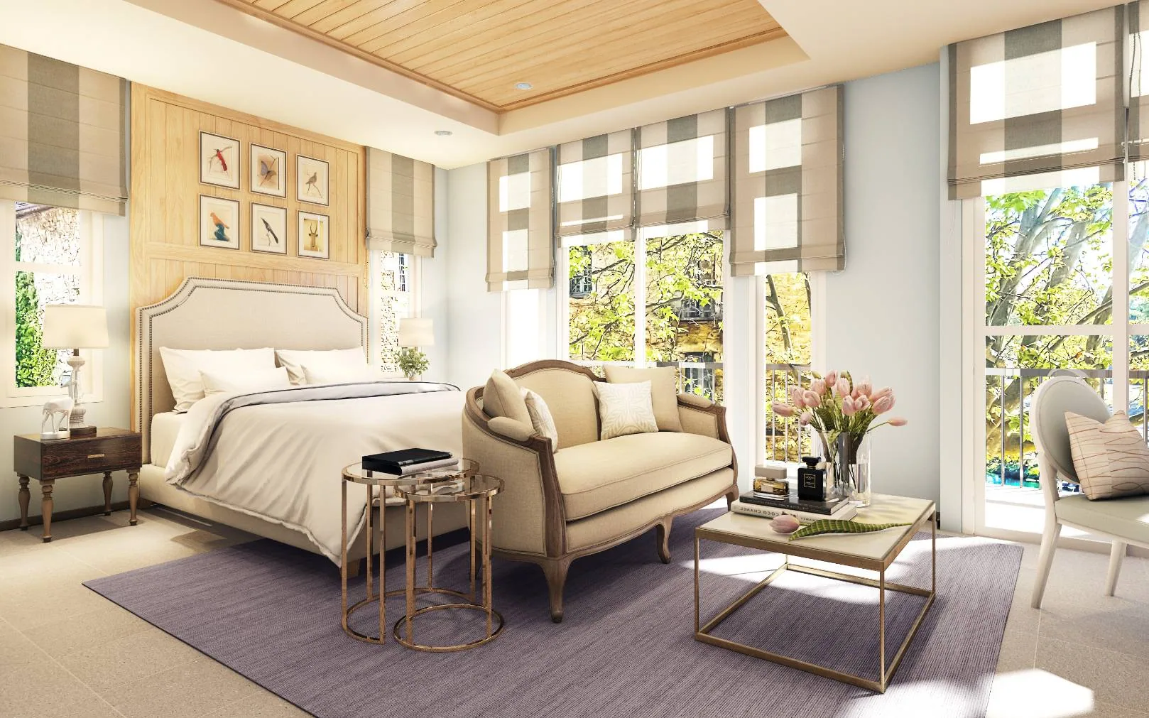 ภาพออกแบบ 3D บ้านตัวอย่าง Ampio พัทยา ภาพที่ 12
