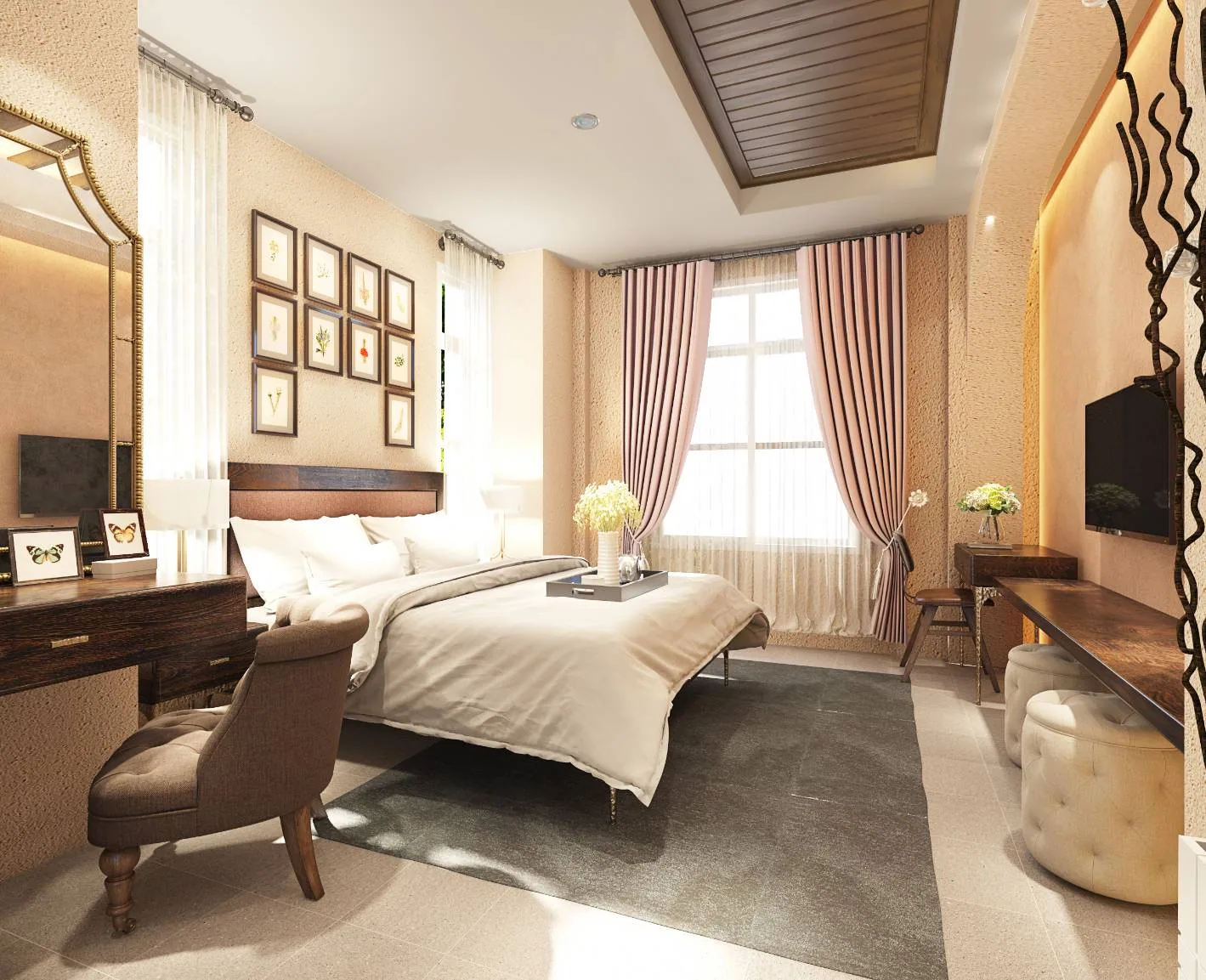 ภาพออกแบบ 3D บ้านตัวอย่าง Ampio พัทยา ภาพที่ 15
