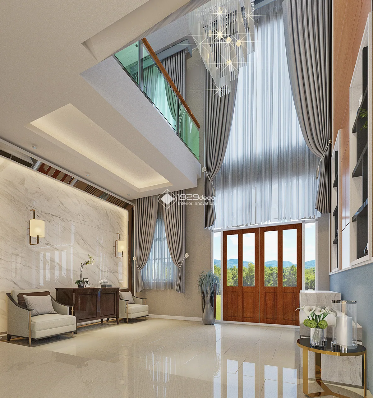 ภาพออกแบบ 3D บ้านคุณเกรียง ท่าขี้เหล็ก