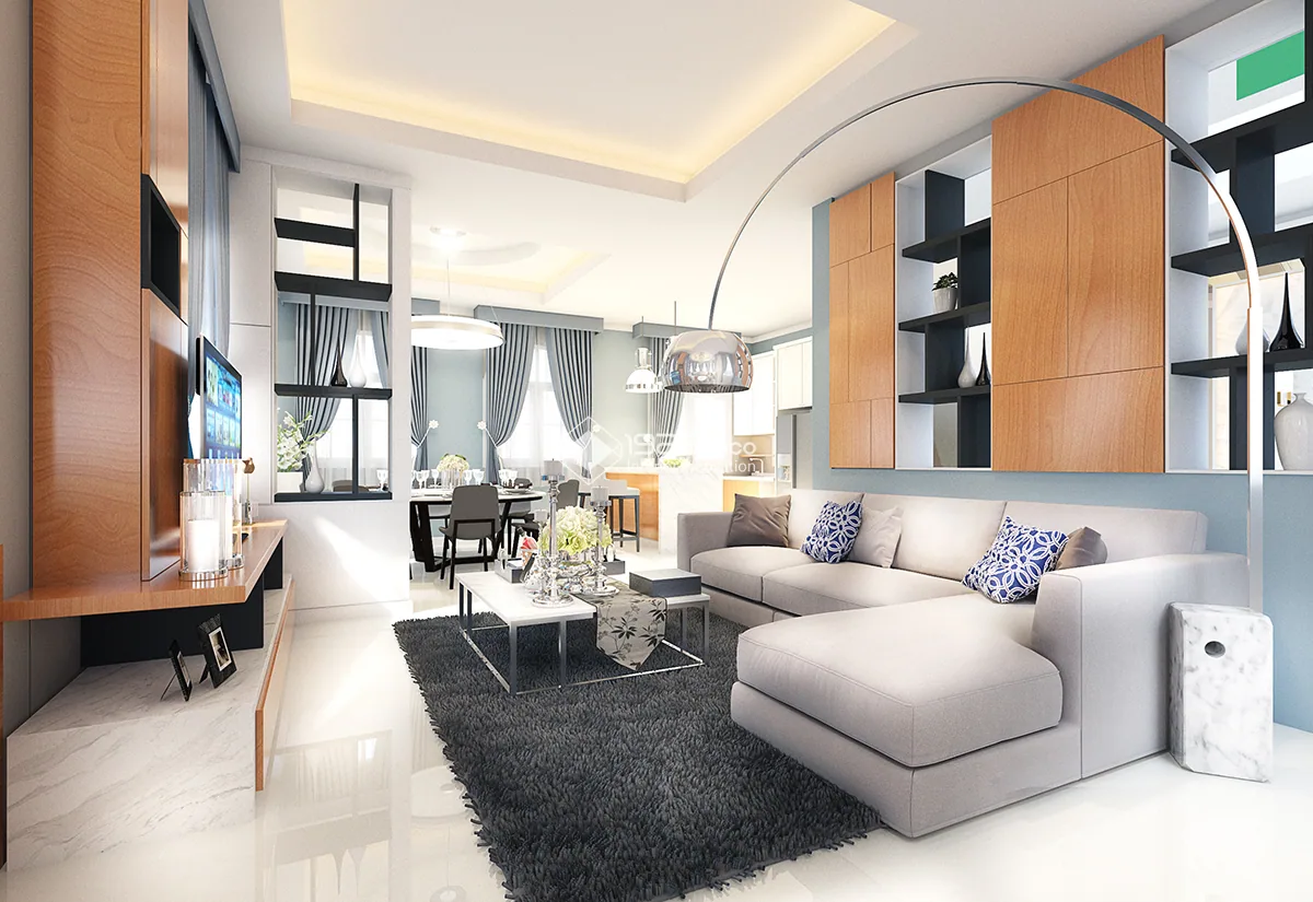 ภาพออกแบบ 3D บ้านคุณเกรียง ท่าขี้เหล็ก ภาพที่ 7