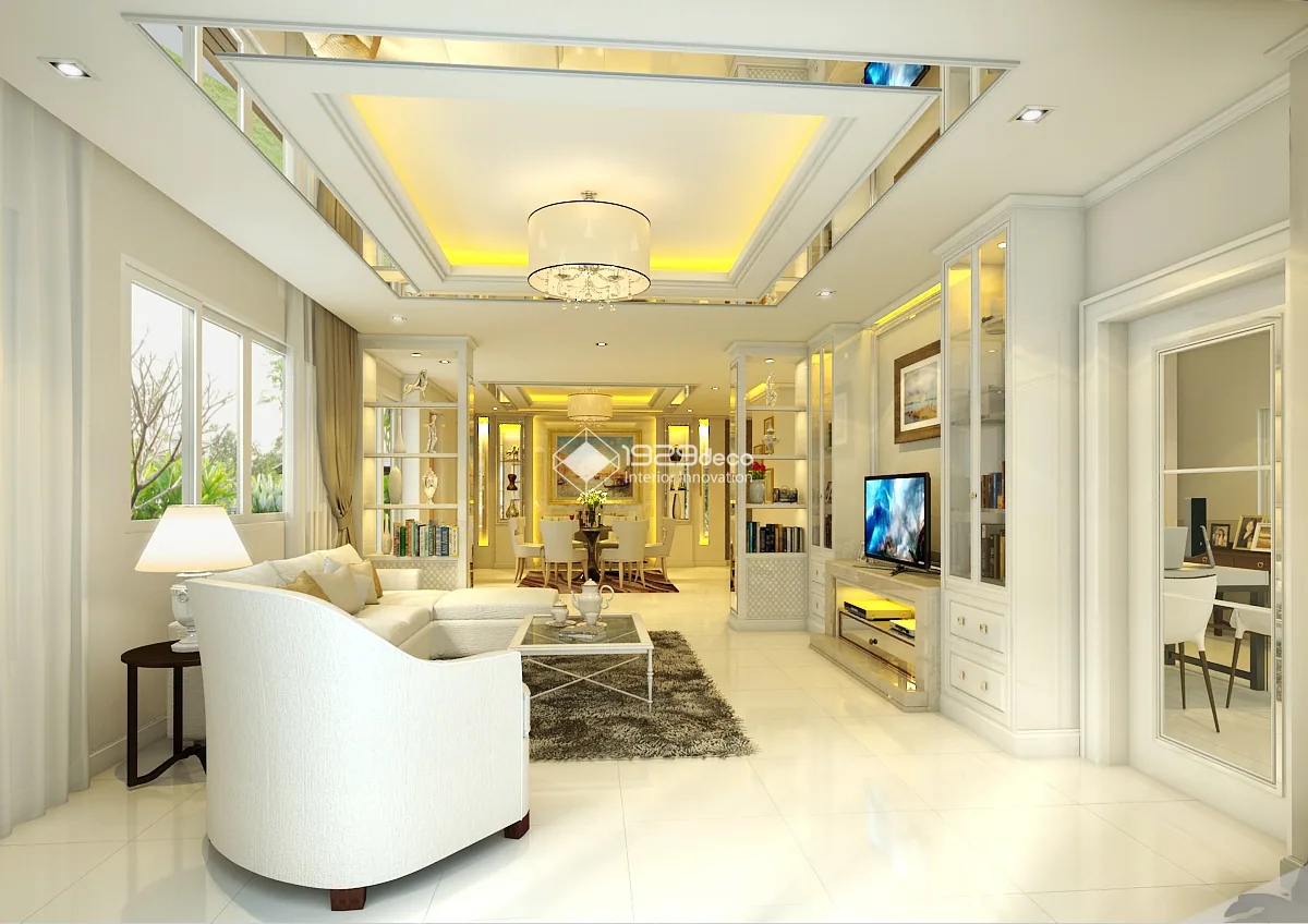 ภาพออกแบบ 3D บ้านคุณป่อง หมู่บ้านพงษ์ศิริชัย