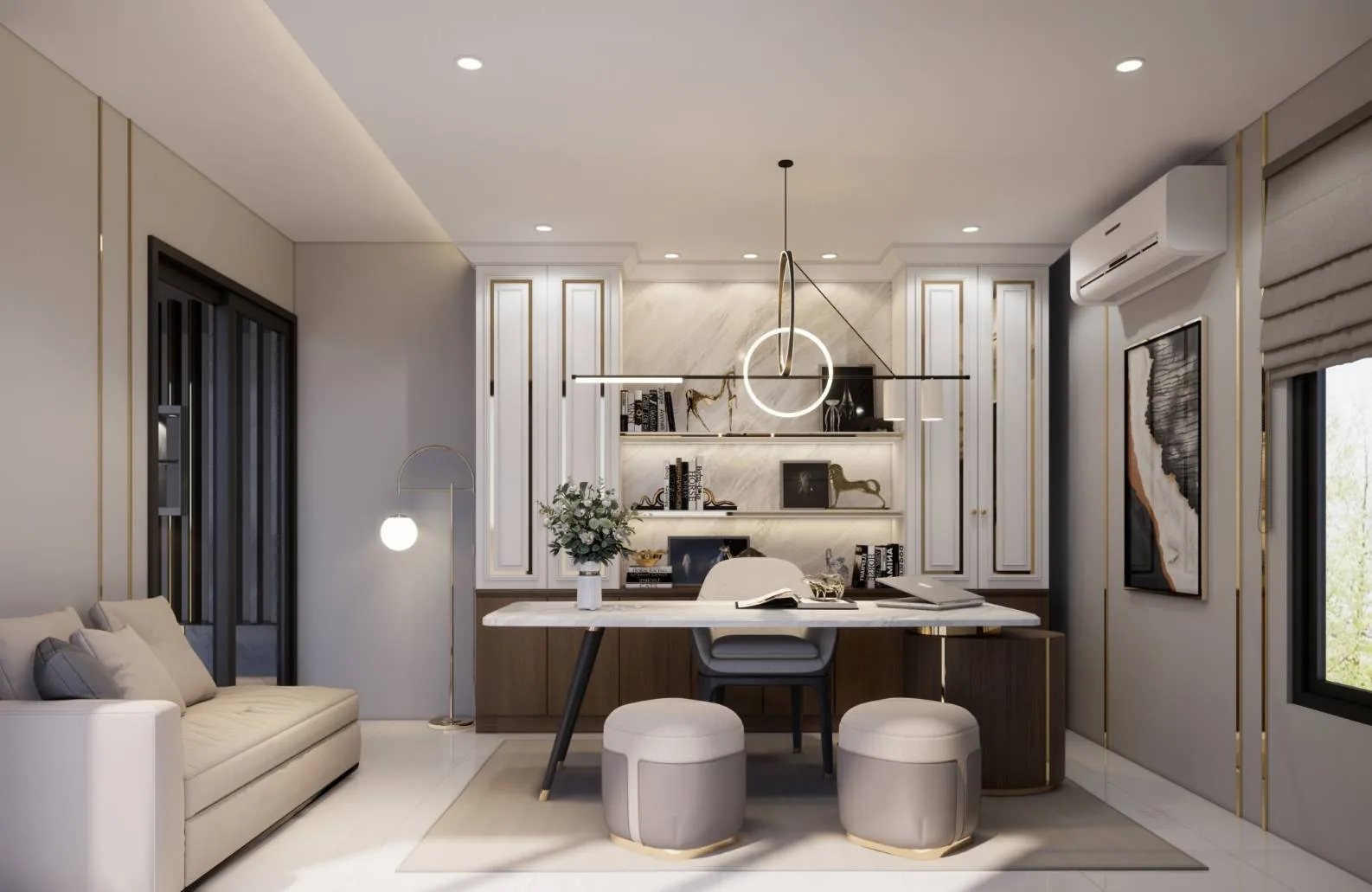ภาพออกแบบ 3D บ้านคุณสุเมธ ลาดพร้าว ภาพที่ 6