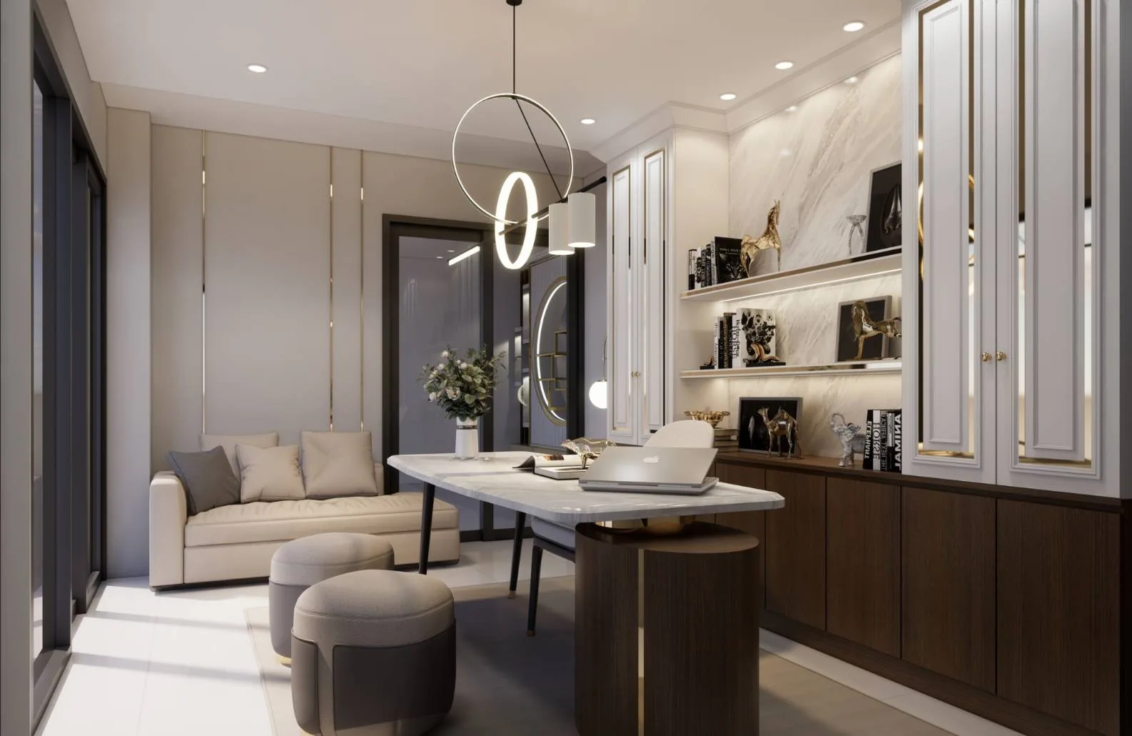 ภาพออกแบบ 3D บ้านคุณสุเมธ ลาดพร้าว ภาพที่ 7