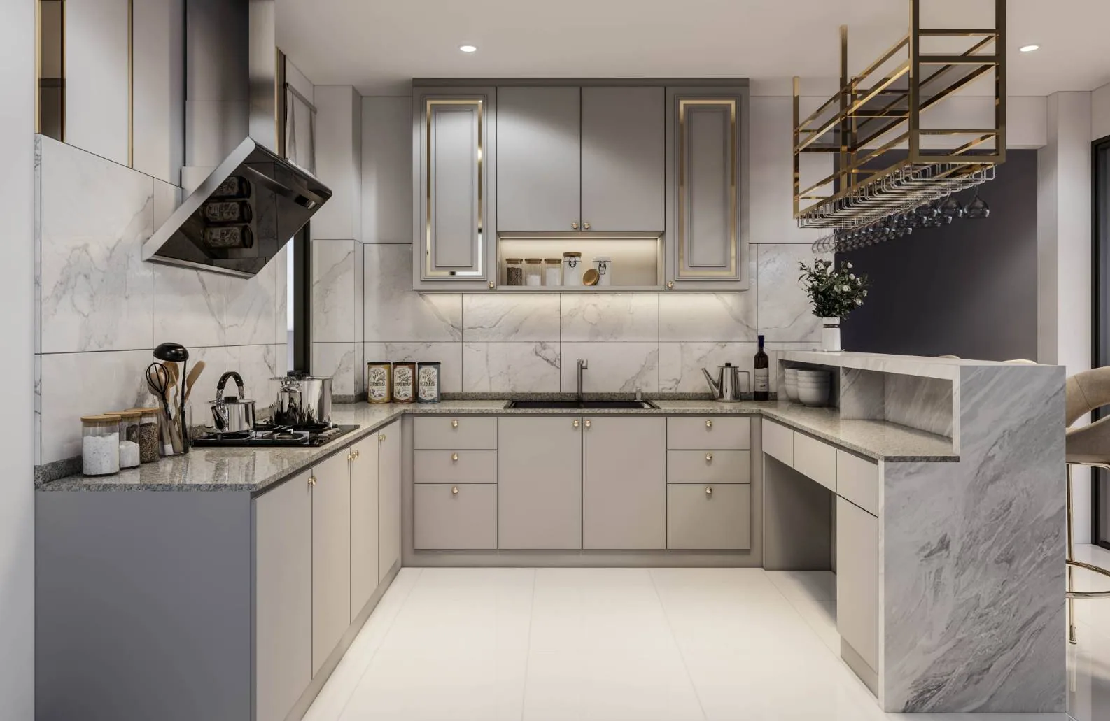 ภาพออกแบบ 3D บ้านคุณสุเมธ ลาดพร้าว ภาพที่ 9