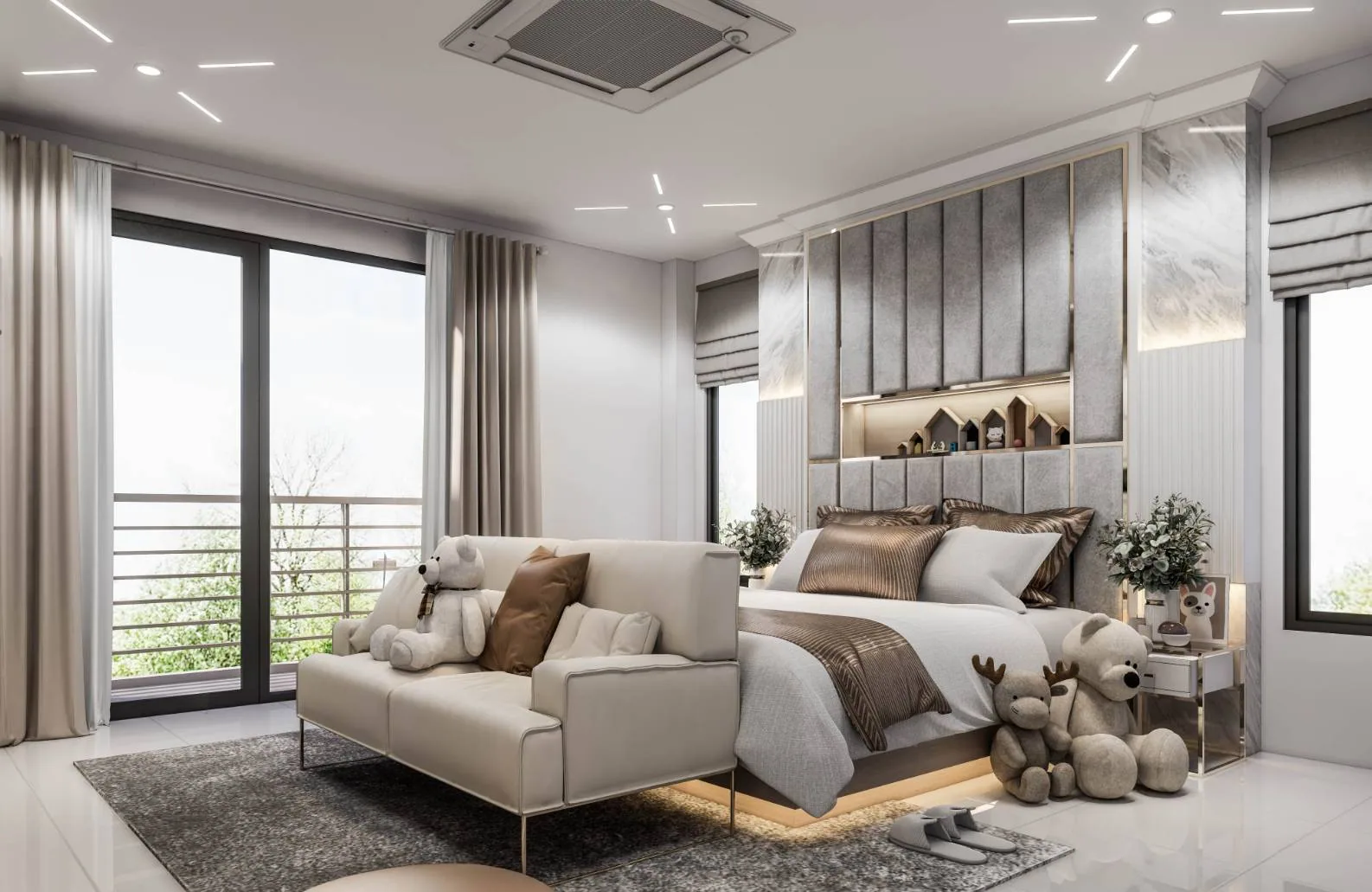 ภาพออกแบบ 3D บ้านคุณสุเมธ ลาดพร้าว ภาพที่ 19