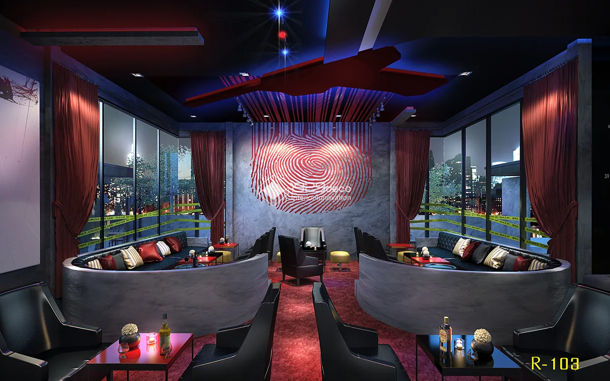 ภาพออกแบบ 3D ร้านอาหาร The Criminal ภาพที่ 6