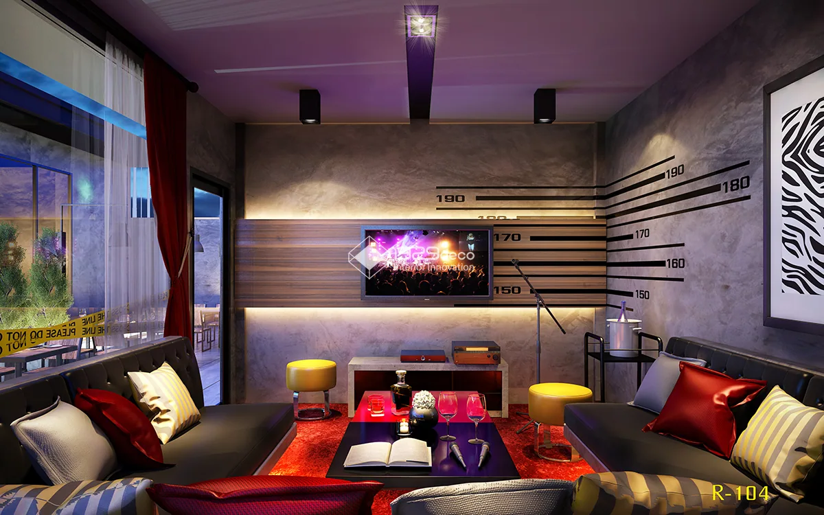 ภาพออกแบบ 3D ร้านอาหาร The Criminal ภาพที่ 8