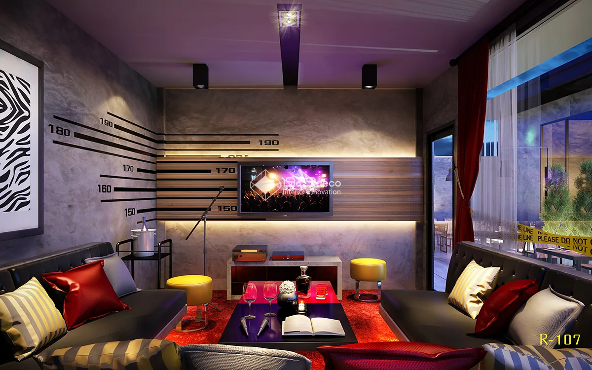 ภาพออกแบบ 3D ร้านอาหาร The Criminal ภาพที่ 11